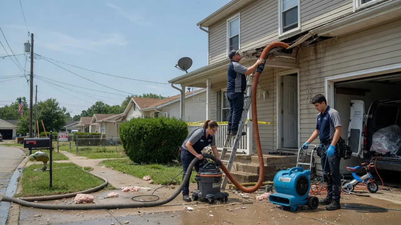Water Damage Restoration in Beallsville, PA near me